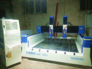 保定高碑店HW1825双头重型石材雕刻机