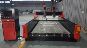 保定高碑店HW-1825双头重型浮雕石材雕刻机